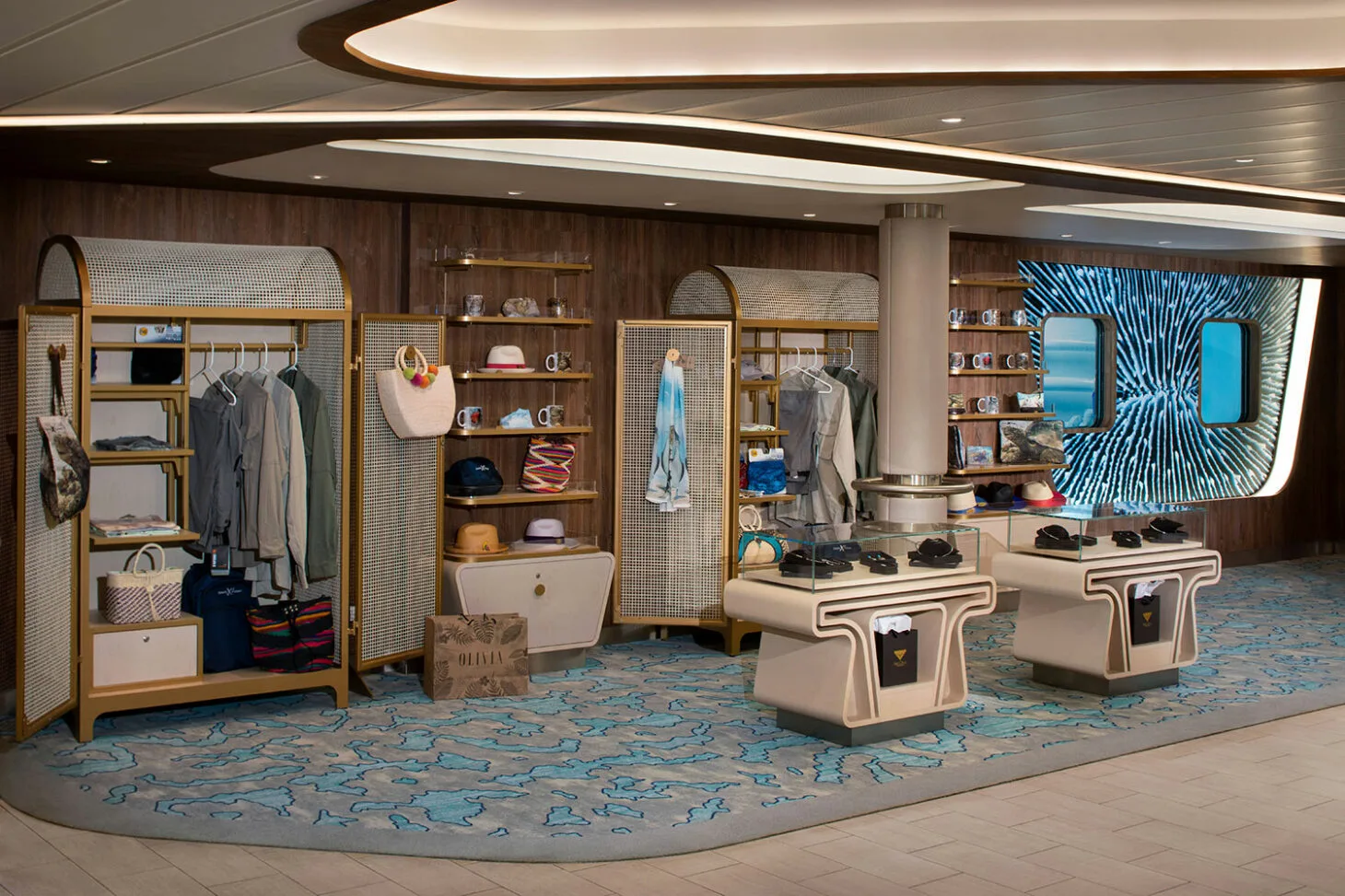 Flora boutique with clothing and accessories